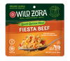 Fiesta Beef with organic quinoa, tomato, bell peppers and sweet potato. Wild Zora everyday quinoa bowls