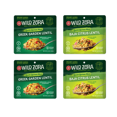 Quinoa Meals – Variety Vegan 4-Pack