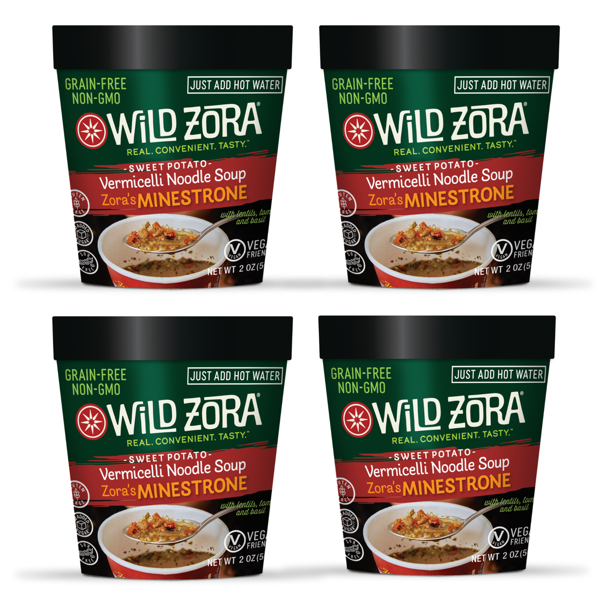 Vermicelli Noodle Soup, Vegan Minestrone – Wild Zora