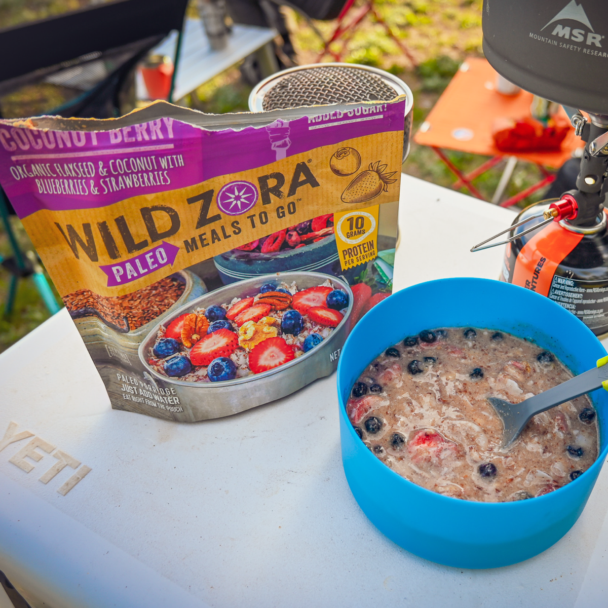 Paleo Meals To Go - Cliffside Coconut Berry | Wild Zora Foods