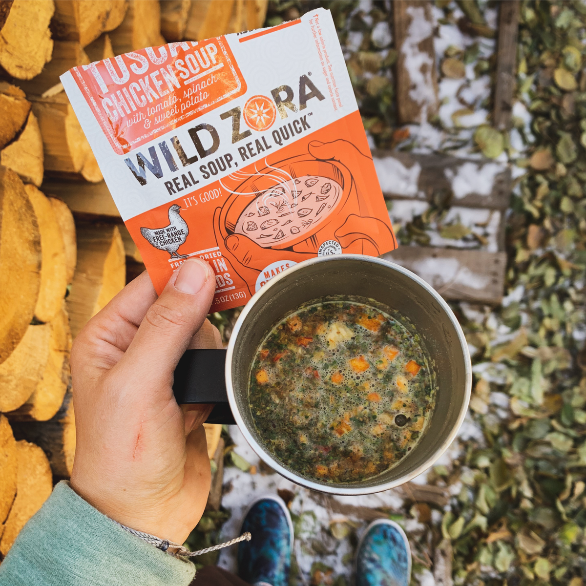 Soups - Tuscan Chicken with Tomato, Spinach, & Pumpkin | Wild Zora