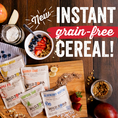 New! Instant Grain-Free Hot Cereals are here!