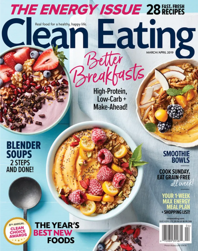 Clean Eating Magazine COVER
