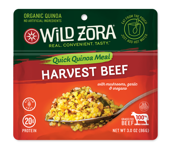 Quinoa Bowls - Harvest Beef with Mushrooms, Garlic & Oregano