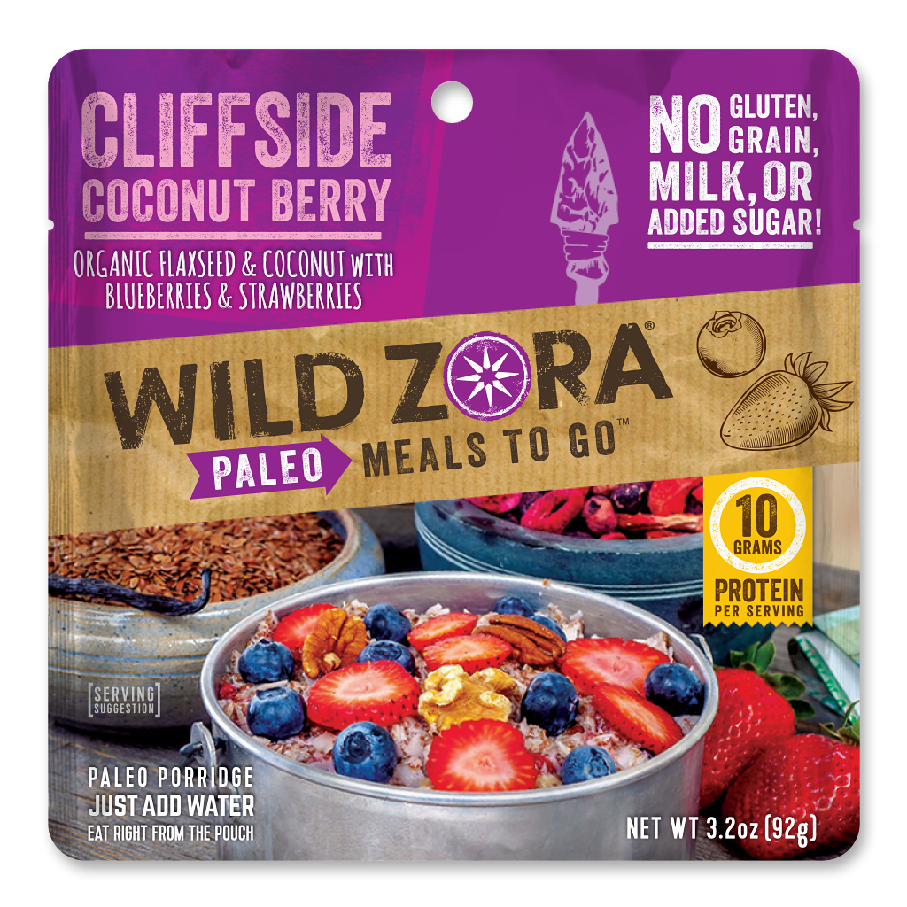 Paleo Meals To Go - Cliffside Coconut Berry | Wild Zora Foods Paleo Meals To Go - Cliffside Coconut Berry | Wild Zora Foods