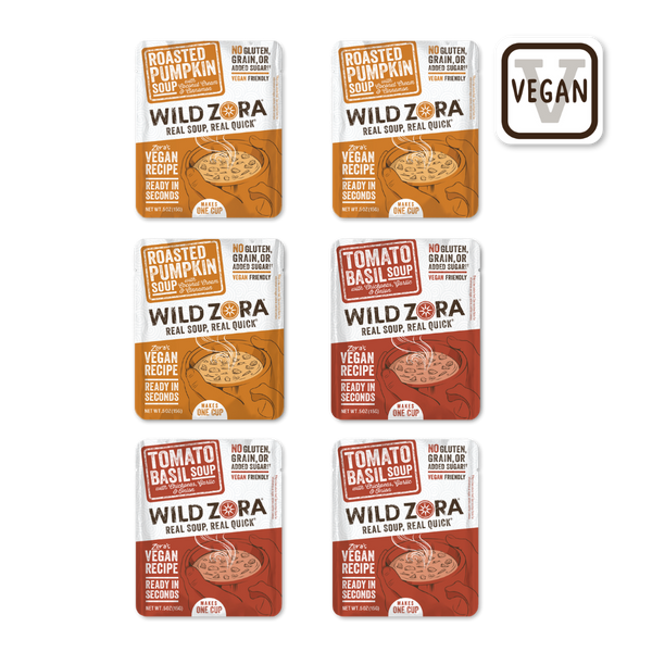 Vegan Soups - Vegan Multi-Pack | Wild Zora Foods