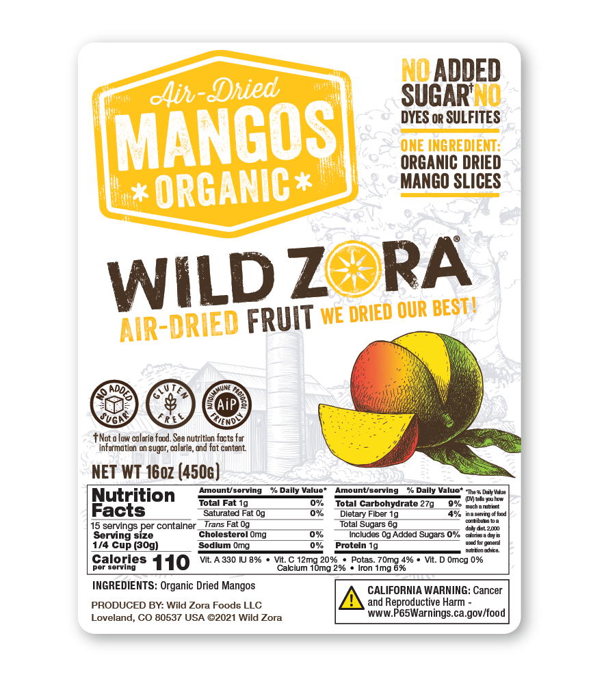 New! Bulk Fruits - Organic Air-Dried Mangos (1LB) | Wild Zora Foods New! Bulk Fruits - Organic Air-Dried Mangos (1LB) | Wild Zora Foods