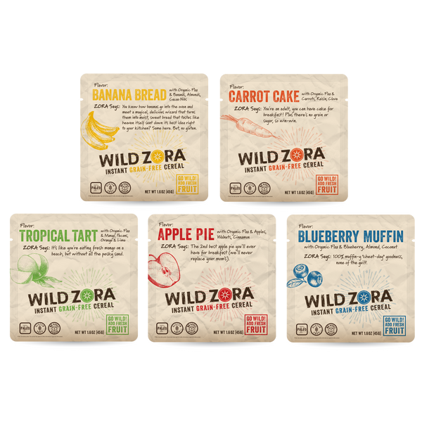 Instant Cereal - Variety 5-pack