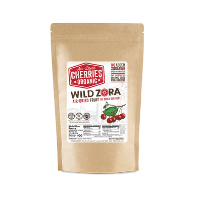 1 lb Air dried organic cherries from Wild Zora
