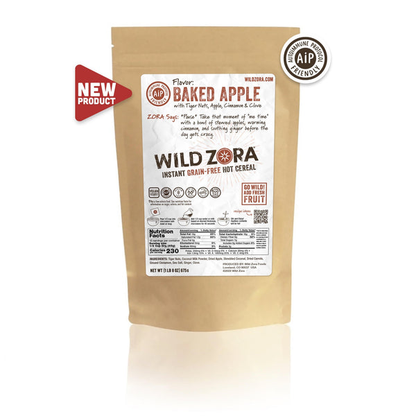 Instant Cereal - AIP Baked Apple with Tiger Nuts, Apple, Cinnamon